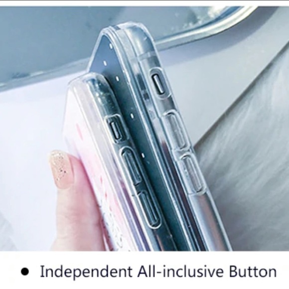 Unicorn Liquid Glitter iPhone Case XR - Picture 4 of 6